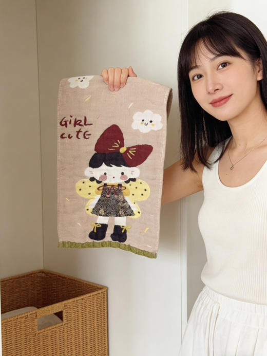 四层棉纱毛巾4条 商品图2