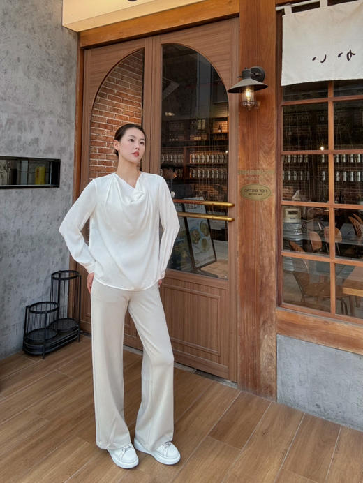 【比好更好】噢蜜ooomeooo三醋酸升级版大长腿云朵裤“送真丝丝巾” 商品图5