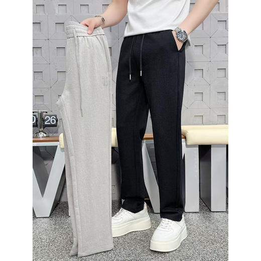 新款休闲裤潮流运动男士抽绳宽松时尚百搭帅气直筒卫裤  KDZC-26025/26026 商品图3