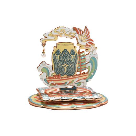 扬州博物馆珍藏系列冰箱贴可拆卸旋转金属材质精美文创礼物旅游品 商品图4