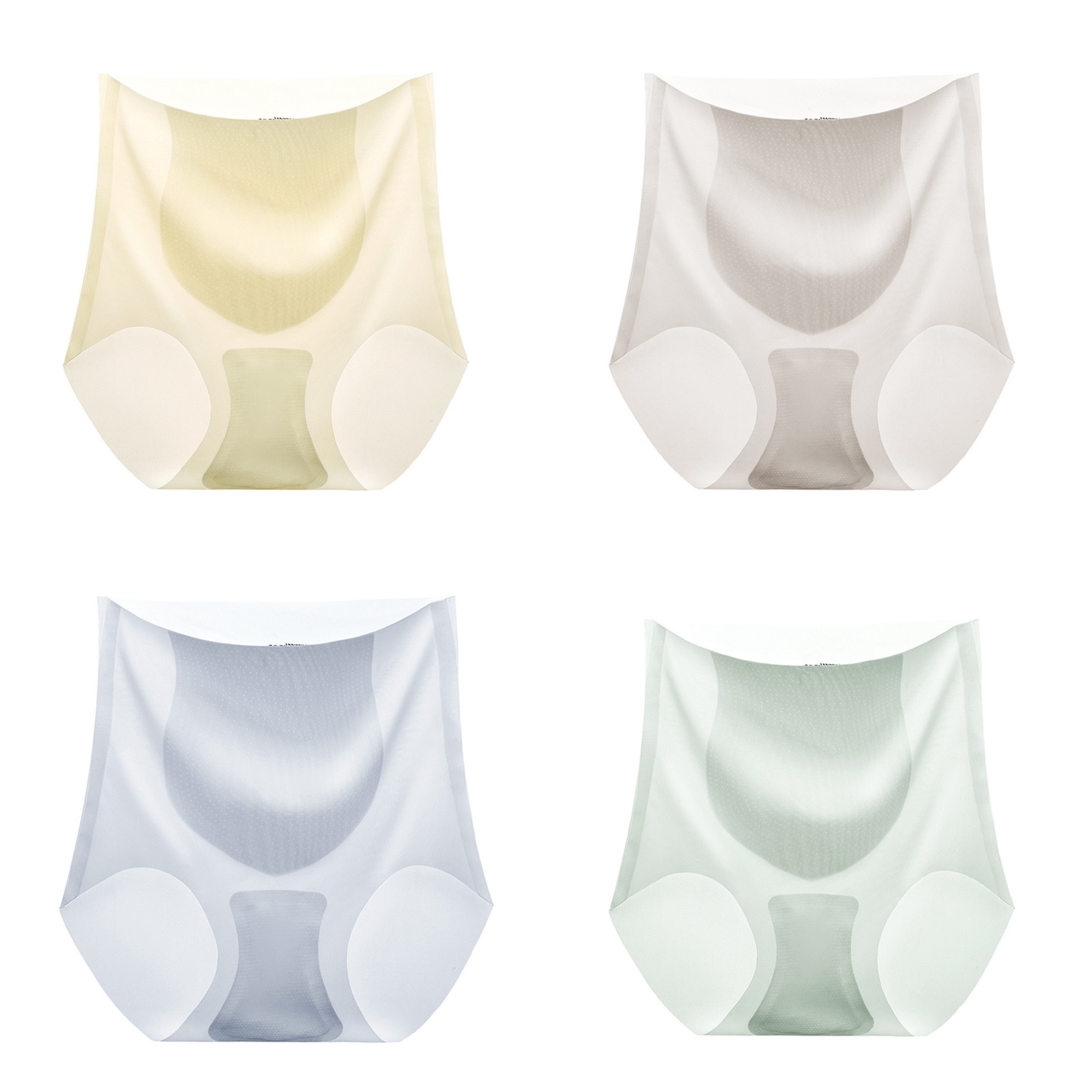 4条  轻塑收腹内裤 超薄速干 凉感不闷热 不卷边  A-2678-1