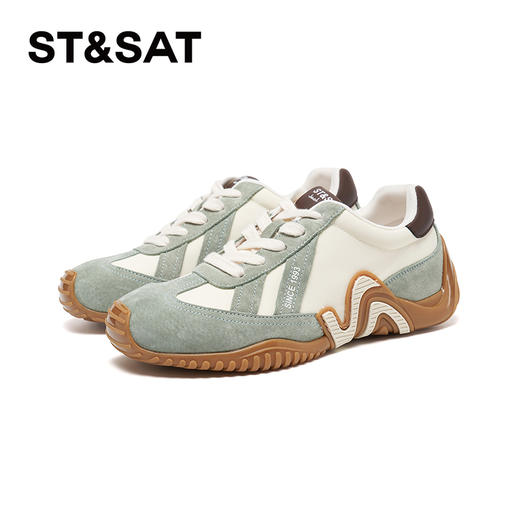 星期六26春新款时尚撞色复古潮流德训鞋SSE1112464 商品图6