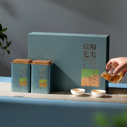 35元一套 /一件12套  春采【信阳毛尖 四合一 兰色】 商品图4