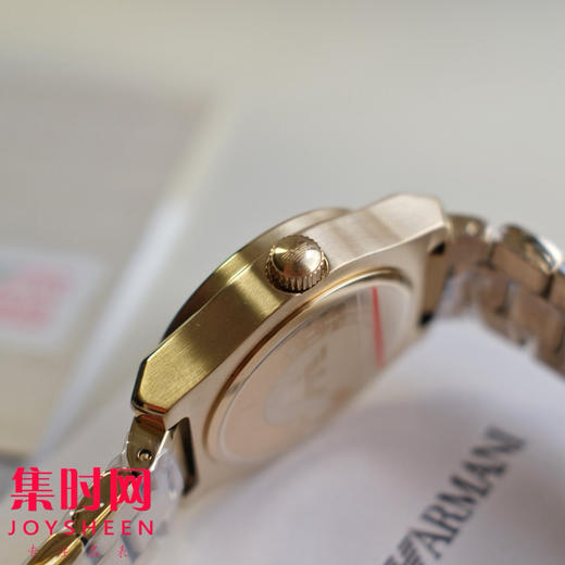 原单阿玛尼AR11607 女士腕表｜表径32mm 金辉耀钻腕表 商品图5