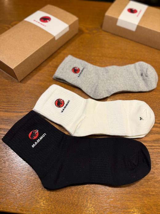 Mammut休闲运动男女 同款中筒袜 精梳棉材质 商品图3