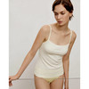 官网899！内家桑蚕丝长绒棉混纺一字领吊带女 免穿文胸百搭修身防走光打底背心 商品缩略图2