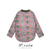 潘依绣丁丁宠粉PanYiXiu/潘依绣【花罗】新中式国风V领撞色外套 MJ917 商品缩略图1