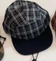 MDG马得工地/DPSMZ12173/格纹拼接抽绳平沿帽