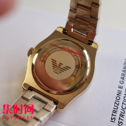 原单阿玛尼AR11607 女士腕表｜表径32mm 金辉耀钻腕表 商品图6