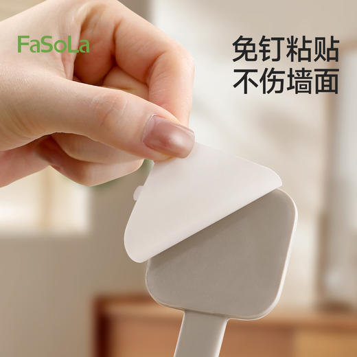 FaSoLa挂钩强力承重墙壁贴厨房门后无痕挂钩宿舍墙壁免打孔粘钩 商品图2