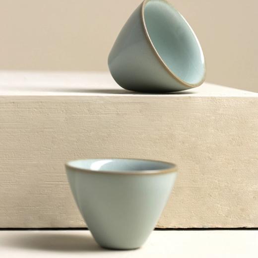 青瓷清饮一壶四杯茶具套装陶瓷汝窑茶壶轻奢高端礼盒 商品图2