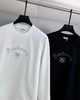 F032351徽标做旧商务风刺绣LOGO圆领舒服柔软长袖T恤 商品缩略图1
