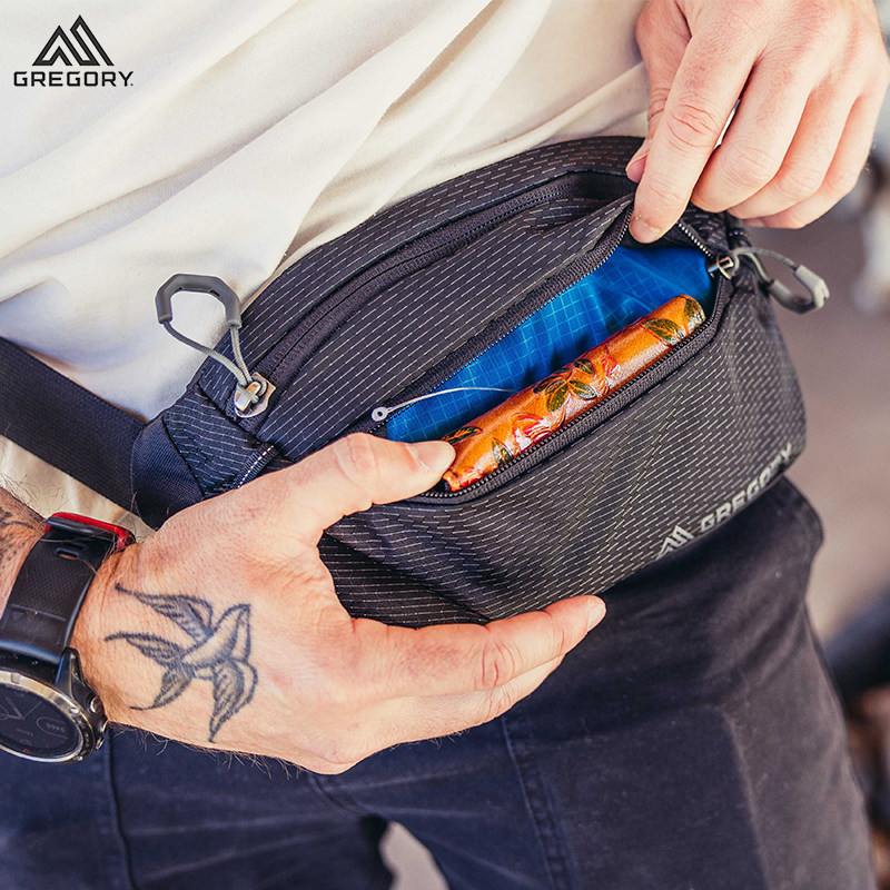 25款GREGORY格里高利NANO Waistpack Mini腰包户外跑步运动斜挎包