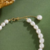 子佩集【女王魅影】银S925珍珠惜王妃手链【SGB0700001】5.5mm珠镀金2601 商品缩略图2