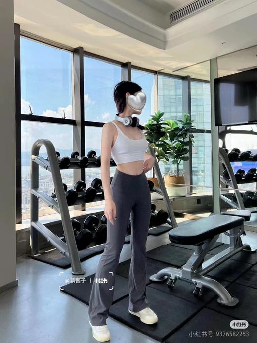 F032317春秋季新款高腰弹力时尚百搭户外休闲口袋版嗽叭裤 商品图11