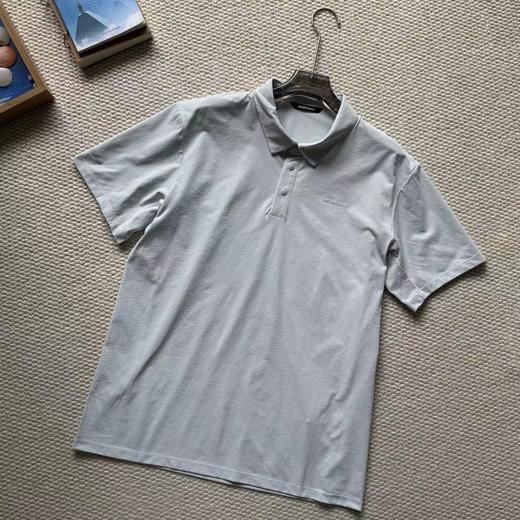 F032377一片式剪裁棉感小珠地速干POLO衫短袖T恤 商品图14