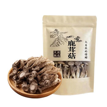 沛沛佳 鹿茸菇干货500g 云南特产煲汤炒菜火锅食用 源头直发 /粮油调味 /南北干货 /菌菇干货 商品图1