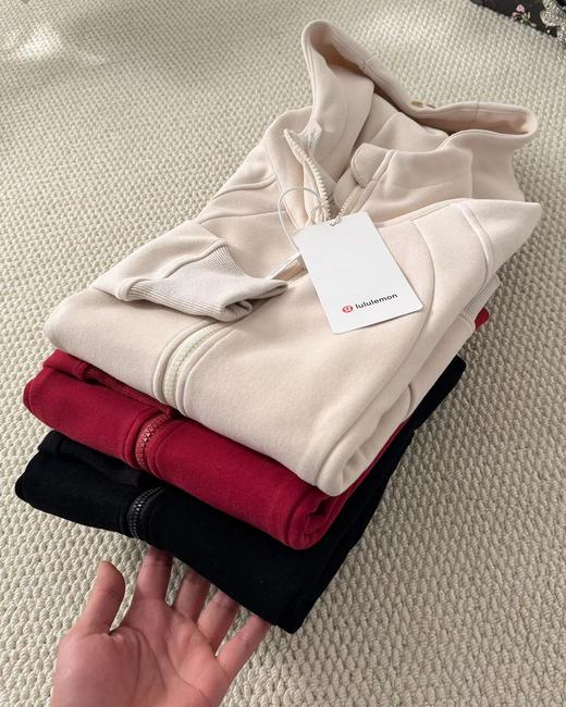 F032354修身版型休闲舒适春季新款拉链连帽女士卫衣外套 商品图3