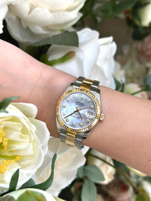 劳力士 日志型系列采用原版定制2236机械机芯 腕表 尺寸:31mm 商品图7