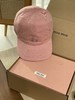 miumiu 缪缪  春夏休闲百搭简约帽子 LOGO刺绣潮流鸭舌帽 户外出行防紫外线遮脸遮阳帽 闺蜜 棉 棒球帽 男女同款情侣款 商品缩略图5