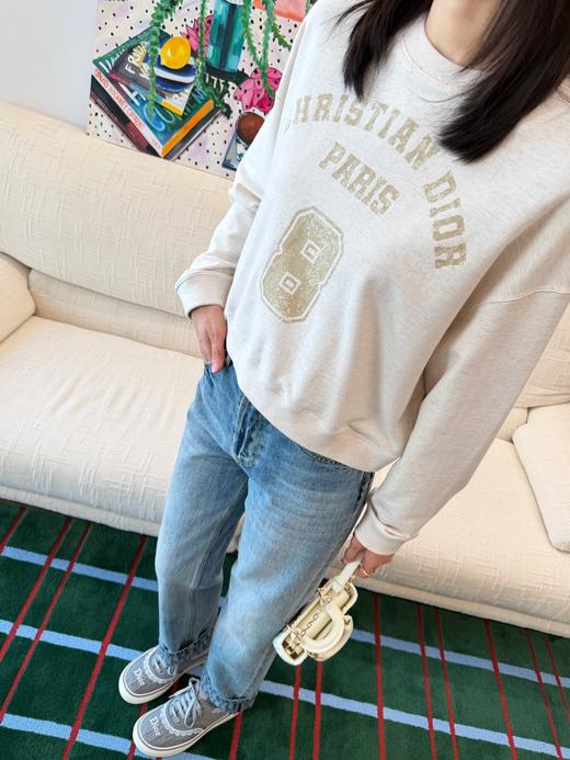 迪奥 2026春夏上新燕麦色8卫衣 商品图10