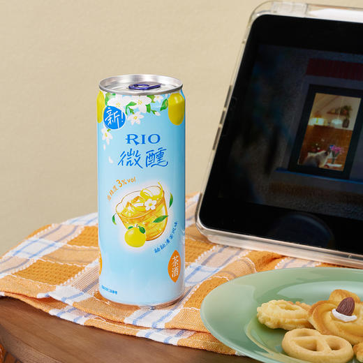 RIO锐澳预调鸡尾酒低度果酒柚柚清茶微醺330ml*8罐柚子酒 商品图4