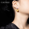 GAONAS 高纳仕 金珠耳钉 王妃气质11784EGO 商品缩略图3
