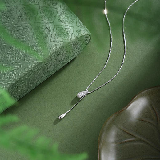 子佩集【风之曳影】银S925套链【YL-6869101XW】项链时尚水滴2601 商品图1