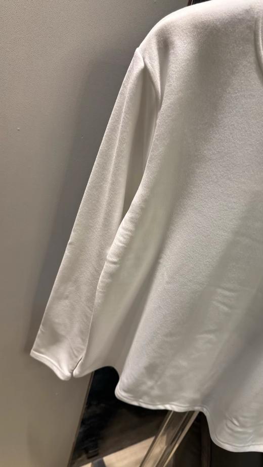 F032369磨毛长T简约日系通勤风百搭基础款圆领T恤上衣 商品图12