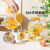 摩登主妇&蜡笔小新】玻璃冷水壶耐高温凉水壶家用水杯冷泡茶壶 商品缩略图2