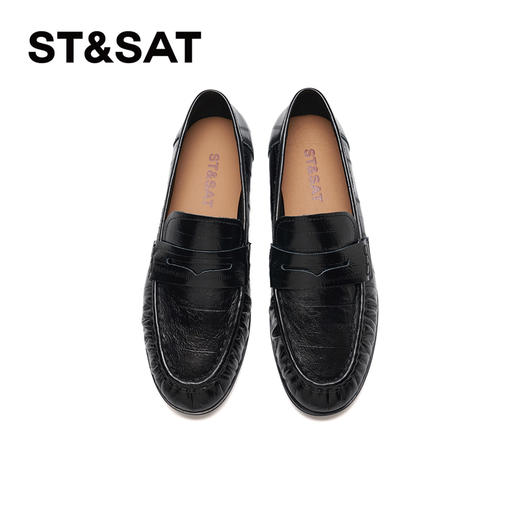 星期六26春新款智高感复古百搭乐福鞋SSE1111016 商品图4