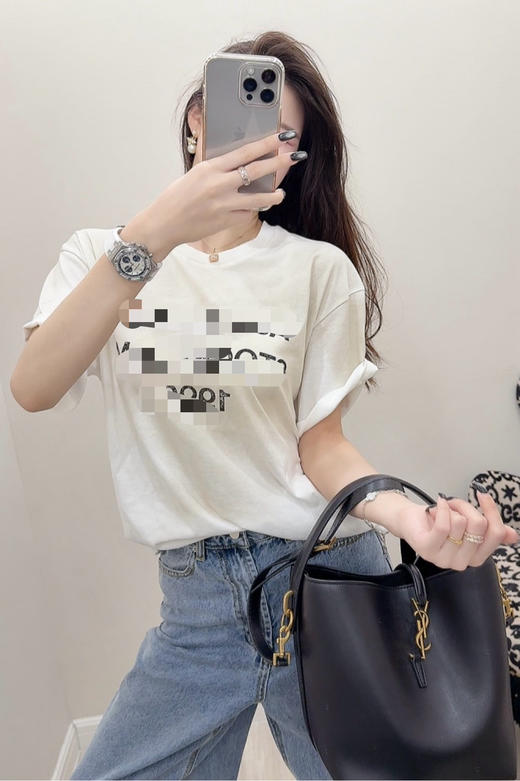 323-1  跑量 ac女士 晕染短袖 商品图7