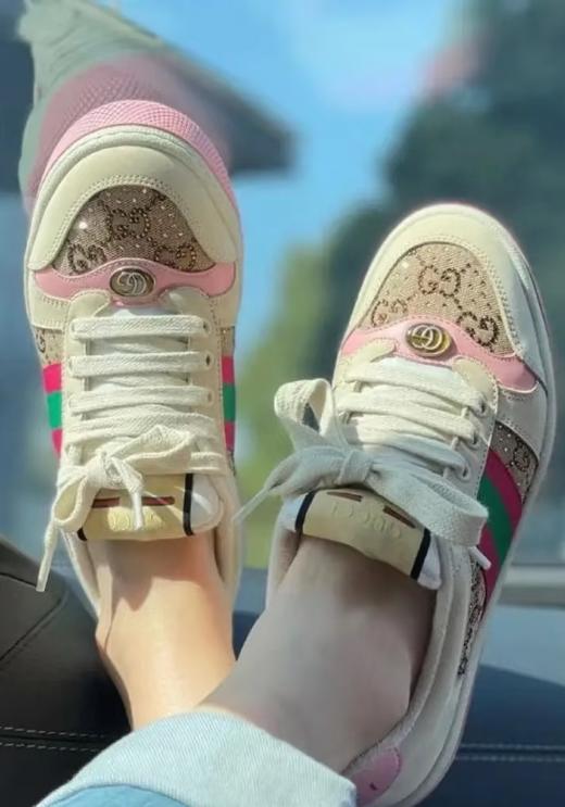 工厂清仓特价 非正常价格~新款彩钻G家脏脏鞋 商品图0