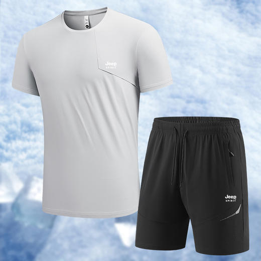【专属】JEEP SPIRIT【凉感户外运动套装】颜色多样 速干轻薄 凉感百搭 商品图11