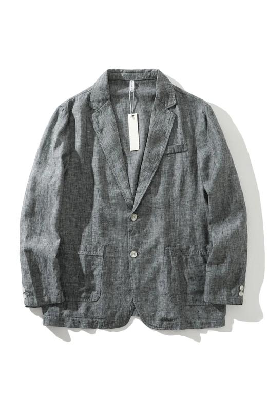 春日松弛感【100%亚麻】男款休闲西服外套，天然亚麻材质 ，透气不闷汗~ 商品图7