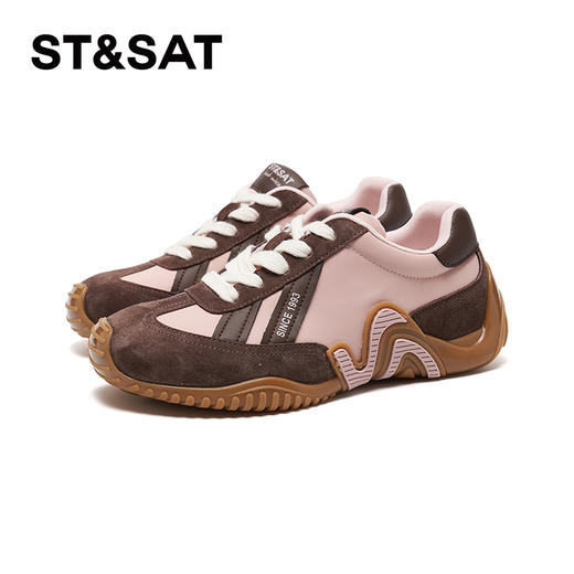 星期六26春新款时尚撞色复古潮流德训鞋SSE1112464 商品图3