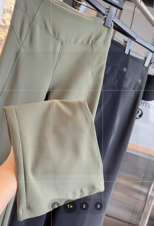 F032317春秋季新款高腰弹力时尚百搭户外休闲口袋版嗽叭裤 商品图5