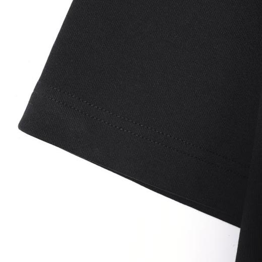 SDSA男装2026新款高贵轻奢潮牌简约纯色侧边拉链圆领短袖T恤百搭 商品图1