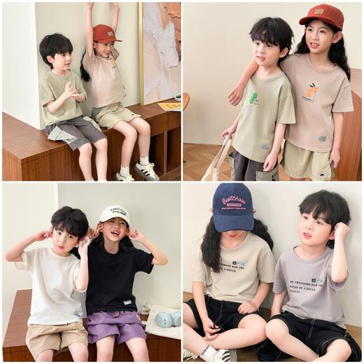 【紧急清仓‼️29.9/2件】3w多件T恤纯亏清‼️要捡漏的速度了，95棉A类儿童T恤透气吸汗店★为爱严选 商品图14