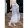 三宅褶皱钢琴裙 轻盈飘逸 米思阳2026春季高级感优雅高腰网纱百褶半身裙女1088 商品缩略图0