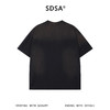 SDSA男装2026新款高贵轻奢美式复古渐变烫钻圆领短袖T恤百搭上衣 商品缩略图4
