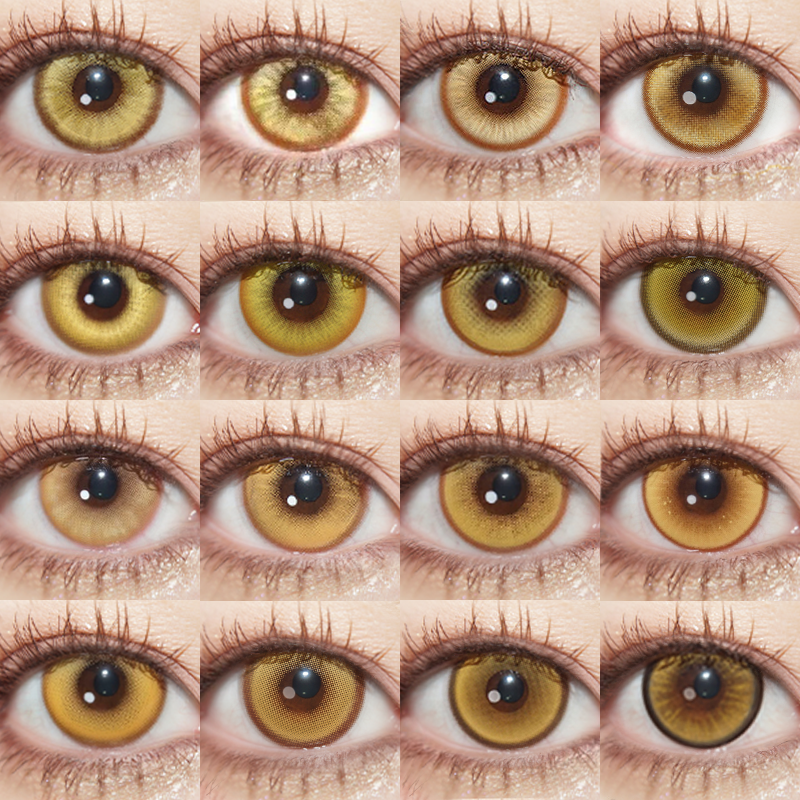 【合集】MyukiCon金色 COS美瞳 乳酪诱惑/黄金时刻/夜叉浅金/时空金/帝王金/黄金年代/次元闪光/黄金魔法/星辰泪金棕/锦鲤传说/金龙曜日 守护甜心/蓝色监狱/疯狂动物城/原神 黄色金黄色系