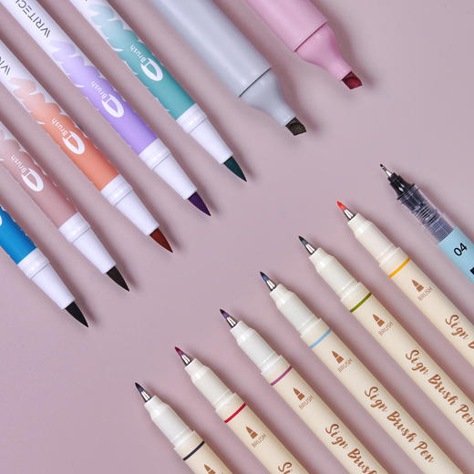 点石制笔AZ花体彩色笔 | 书写流畅、适合日常记录&创意设计、彰显独特风格与专业质感 商品图1