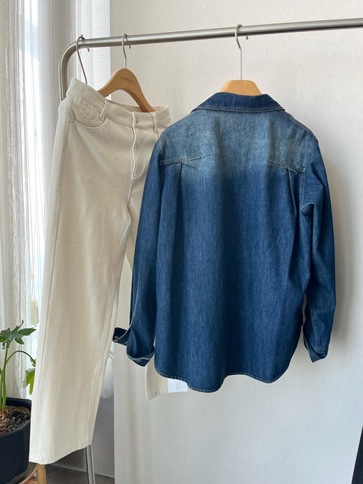 【马上红】噢蜜ooomeooo小马🐎刺绣牛仔外套 商品图13