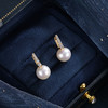子佩集【璇玑天后】银S925珍珠惜王妃耳钉【MLEH028】9mm珠镀金扣环2601 商品缩略图0