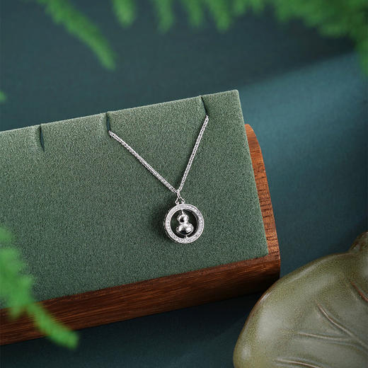 子佩集【福禄之遇】银S925套链【XL070417B】项链可转动时尚葫芦2601 商品图1