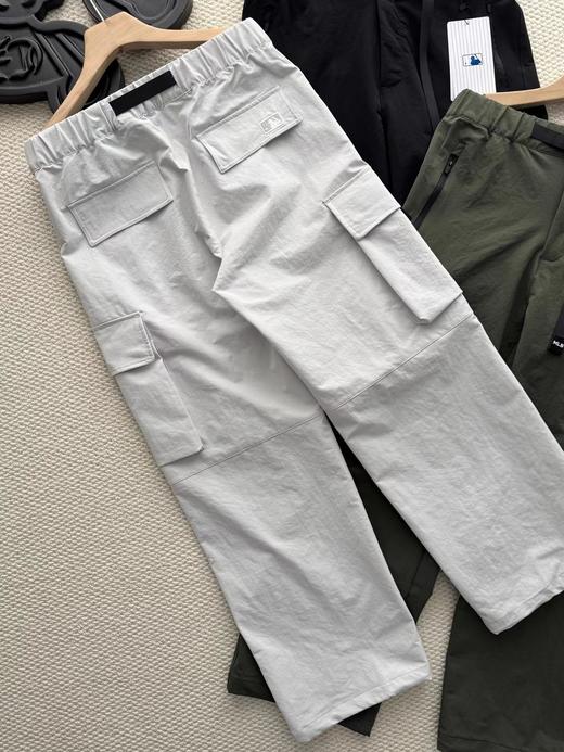 F032307春秋新款男女同款休闲百搭大口袋直筒阔腿长裤 商品图7