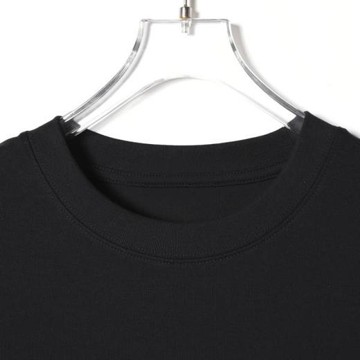 SDSA男装2026新款高贵轻奢潮牌简约纯色侧边拉链圆领短袖T恤百搭 商品图2