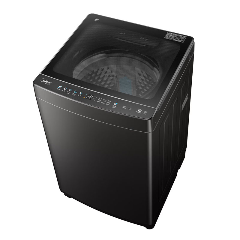 美的（Midea）10公斤 波轮洗衣机 全自动家用 元气牛奶精华洗 1.25洗净比 直驱变频电机 多维平衡减震 玻璃盖 MB10S10D