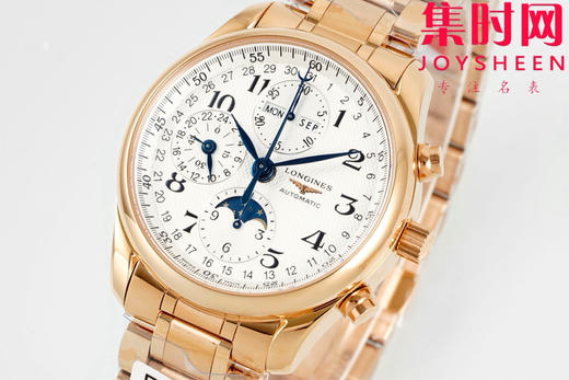 AF浪琴名匠月相系列 名匠八针月相40mm 名匠8针月相功能系列 男士腕表（搭载7751机芯） 商品图1